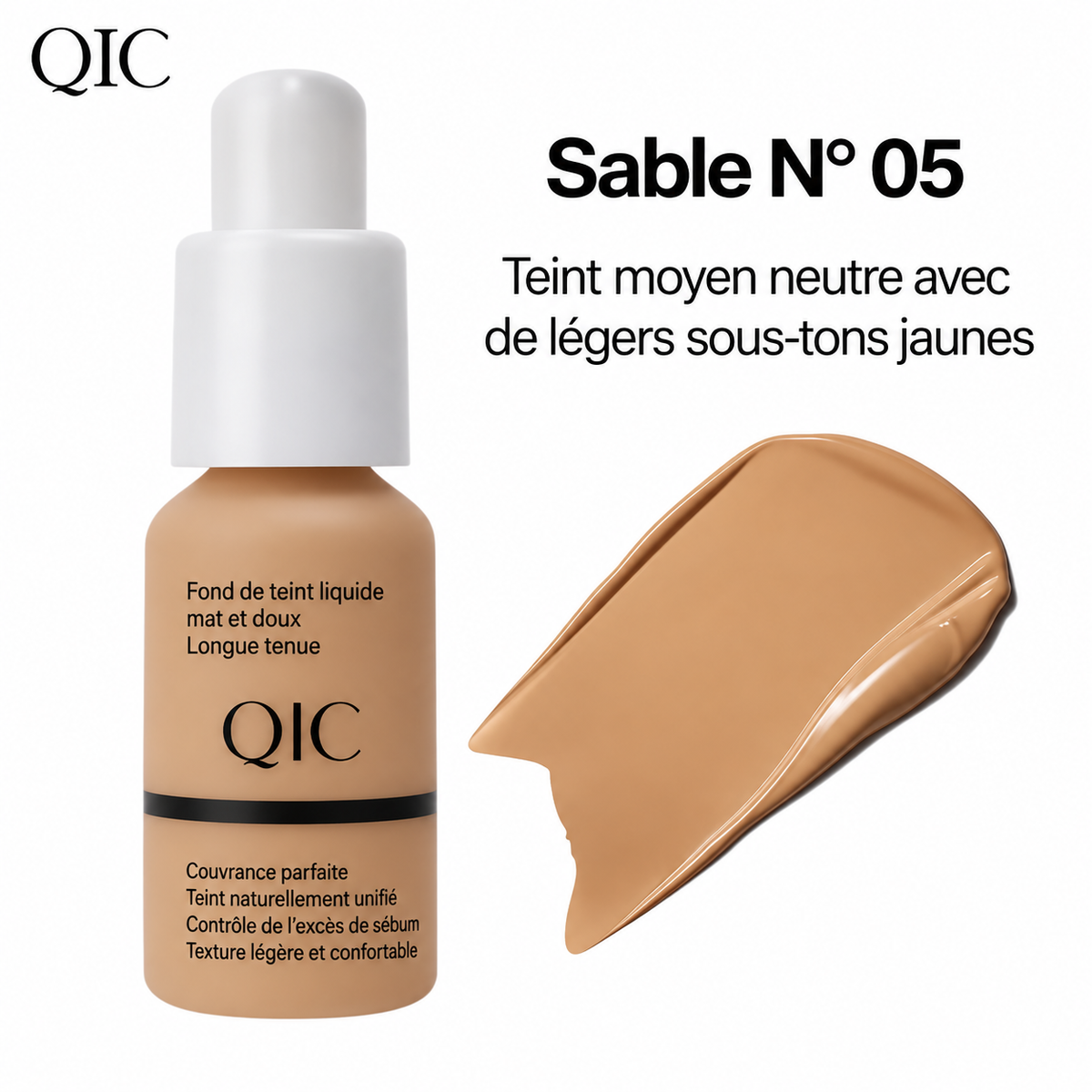 ✨ Fond de teint liquide Soft Matte