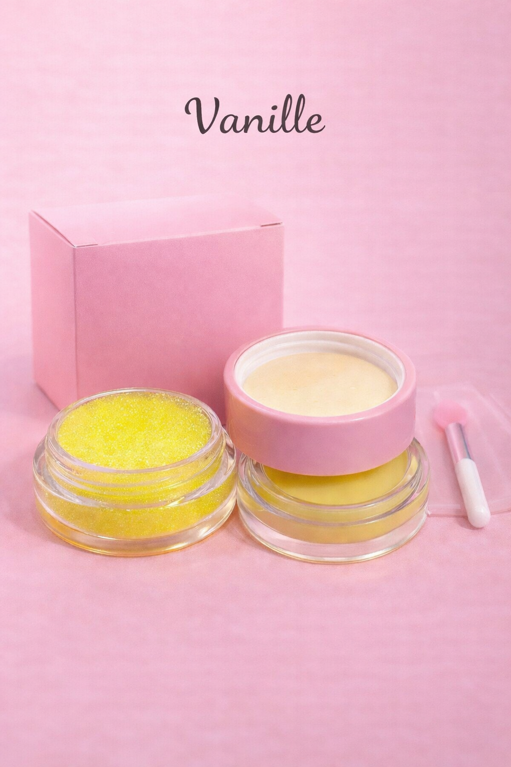 Soin Lèvres 2-en-1 – Gommage Exfoliant & Masque Hydratant