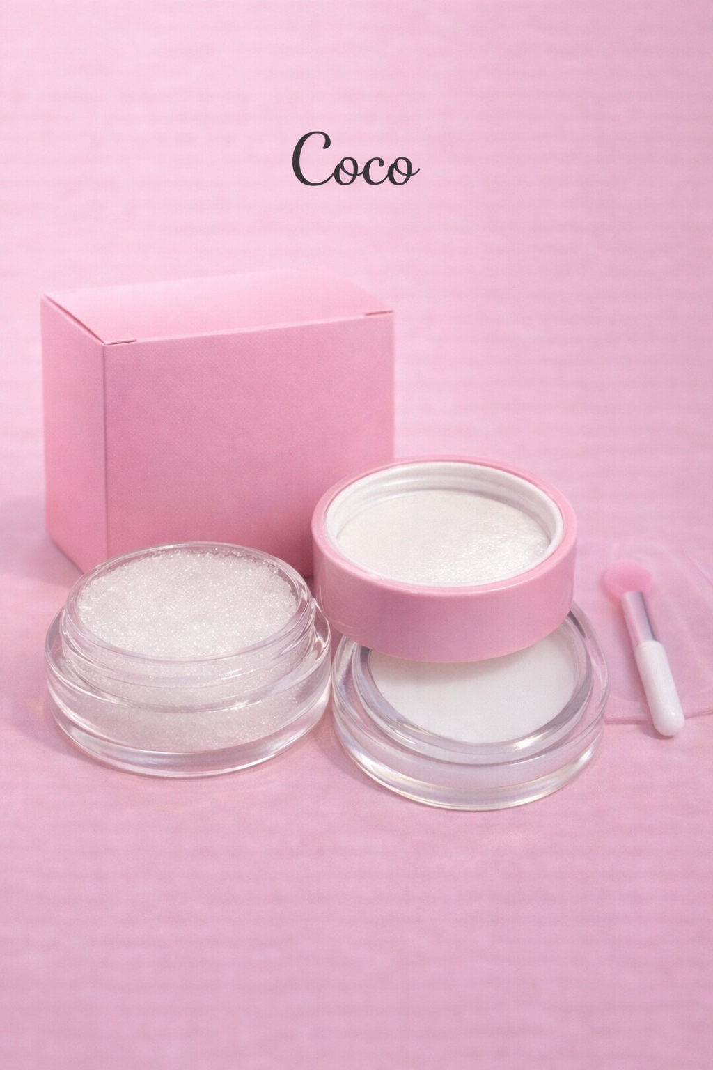 Soin Lèvres 2-en-1 – Gommage Exfoliant & Masque Hydratant