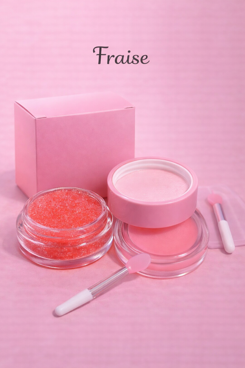 Soin Lèvres 2-en-1 – Gommage Exfoliant & Masque Hydratant
