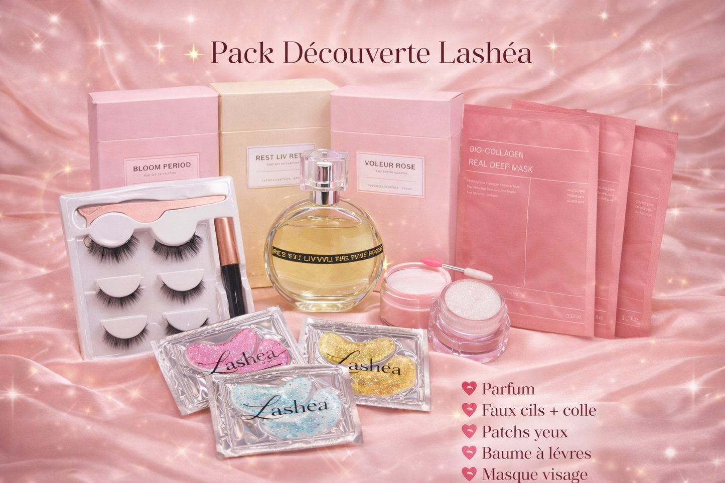 🌸 Pack Découverte Lashéa